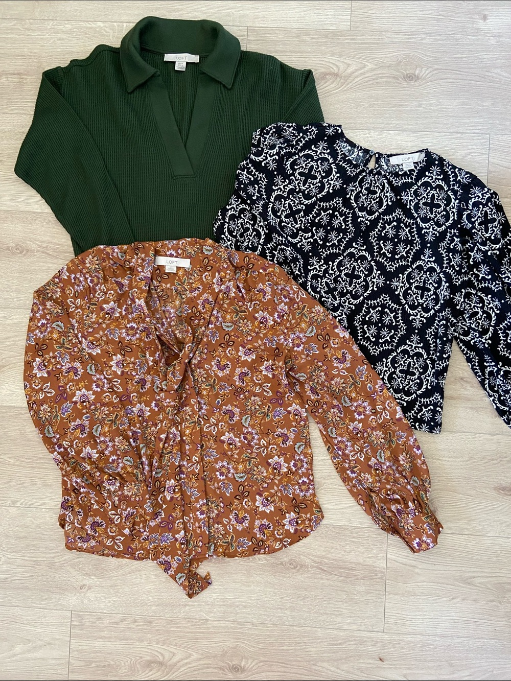 Ann Taylor-LOFT Shirt Bundle - XS, S and XS